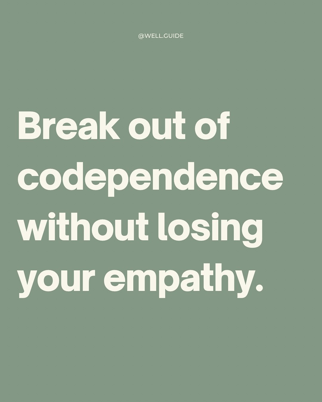 Many people confuse empathy with self-erasure: they believe that to be a &ldquo;good&rdquo; friend, partner, or family member, they must constantly anticipate others&rsquo; needs, fix emotional discomfort, or smooth over tension at their own expense.