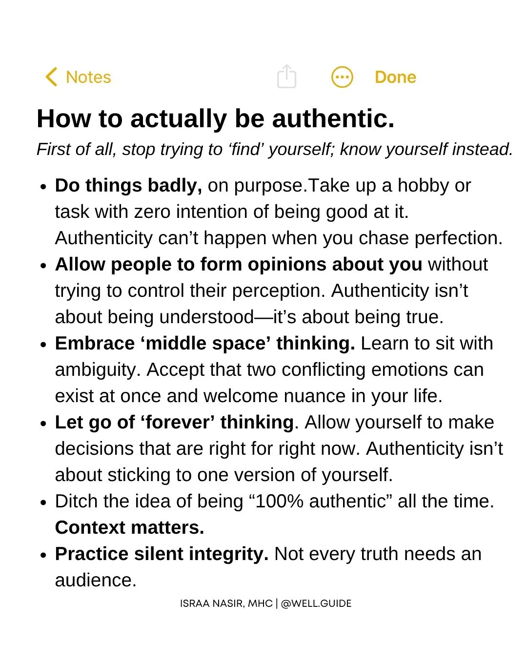 You don&rsquo;t owe the world your entire story for it to be real. 

Accept contradictions within yourself. You can be ambitious and content. Strong and sensitive. The most authentic people make space for both/and.

Authenticity isn&rsquo;t about ove