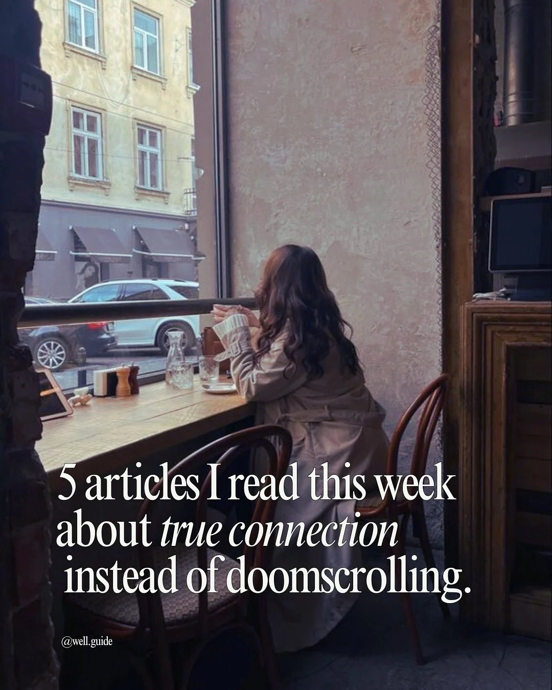 Connection grows in the small risks we take, telling the truth a little sooner, letting someone&rsquo;s words land before we answer, leaving space in the day so a conversation can breathe.

I gathered these pieces because they offer practical ways to