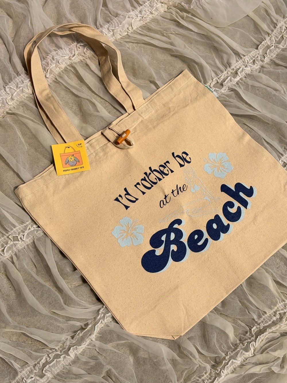 Beach tote by Bad Moon Suits