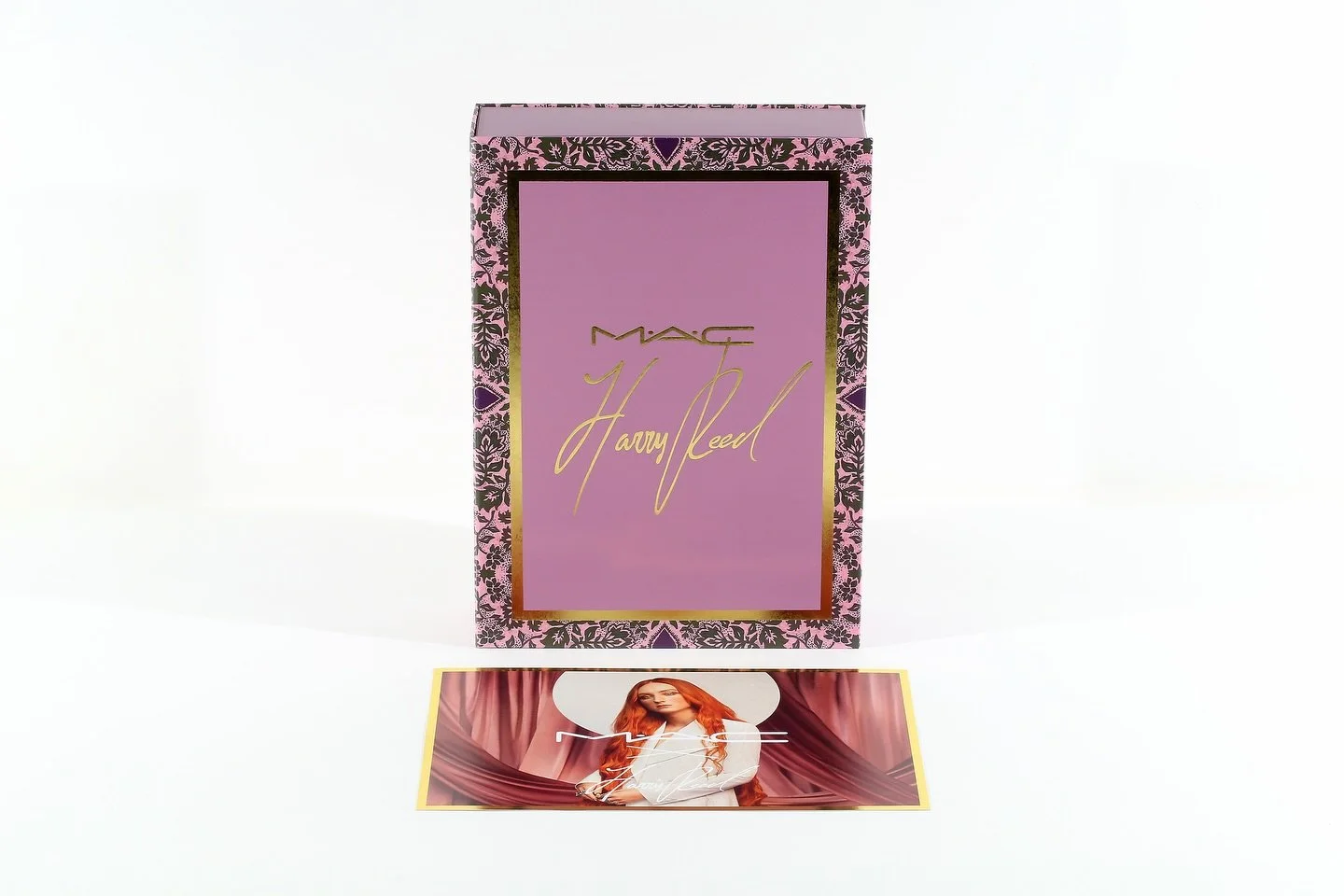Glam, but make it theatrical. ✨📖

For the MAC Cosmetics &times; Harris Reed collection, we created bespoke pop-up book mailers that open like a story &mdash; dramatic, expressive, and impossible to ignore.
Inspired by Harris Reed&rsquo;s glam rock r