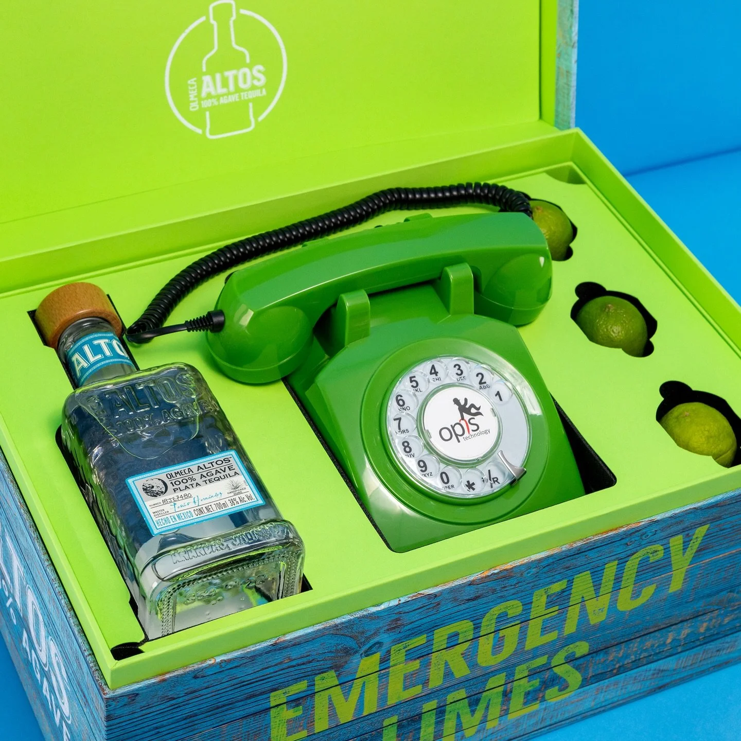 Summer called&hellip; it forgot the limes. 🍋☀️🍹

For the launch of Altos Tequila&rsquo;s Hot Lime emergency delivery service, we created influencer gift boxes for those truly devastating moments when margarita plans are in full swing&hellip; and so