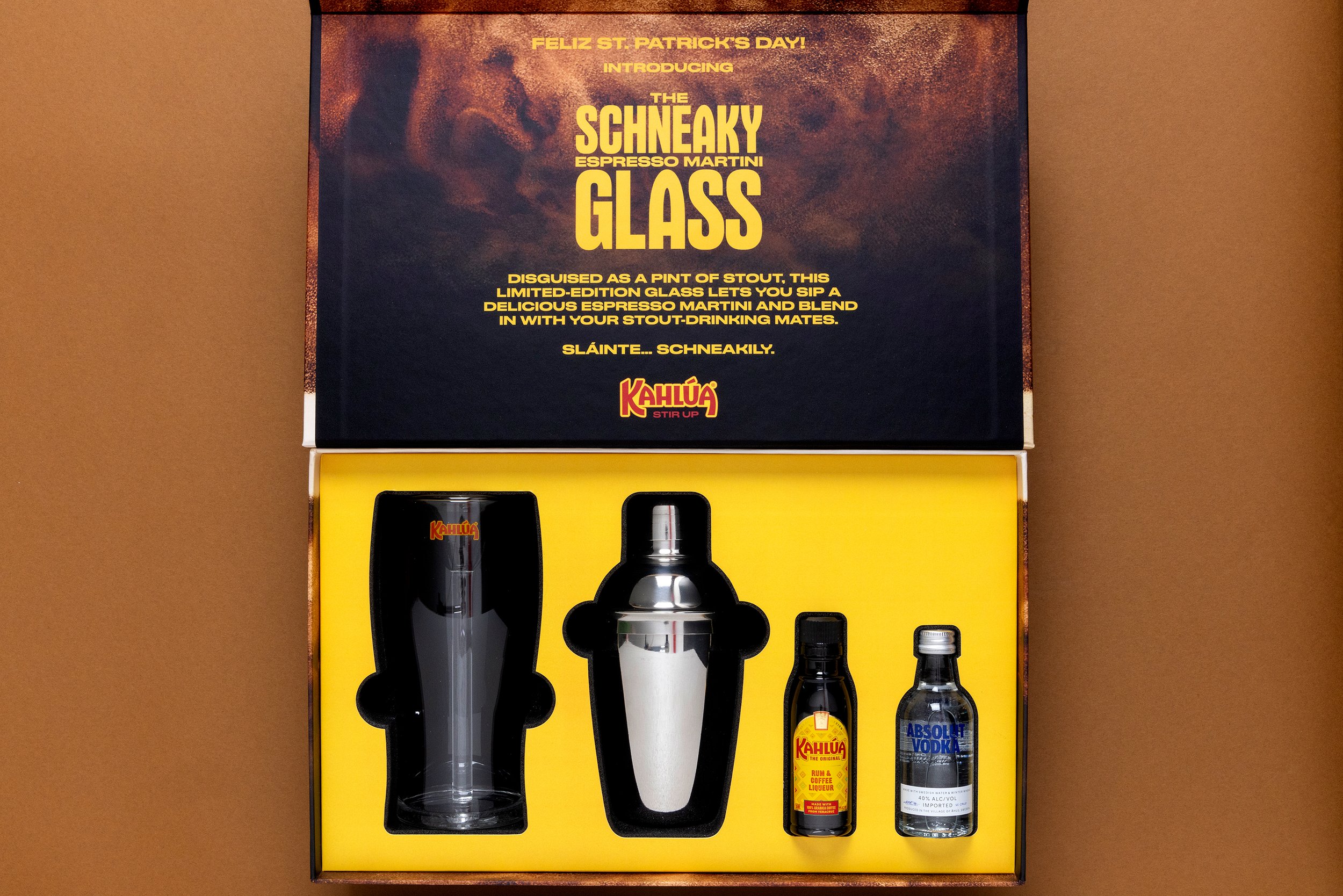 Kahlua Schneaky Glass