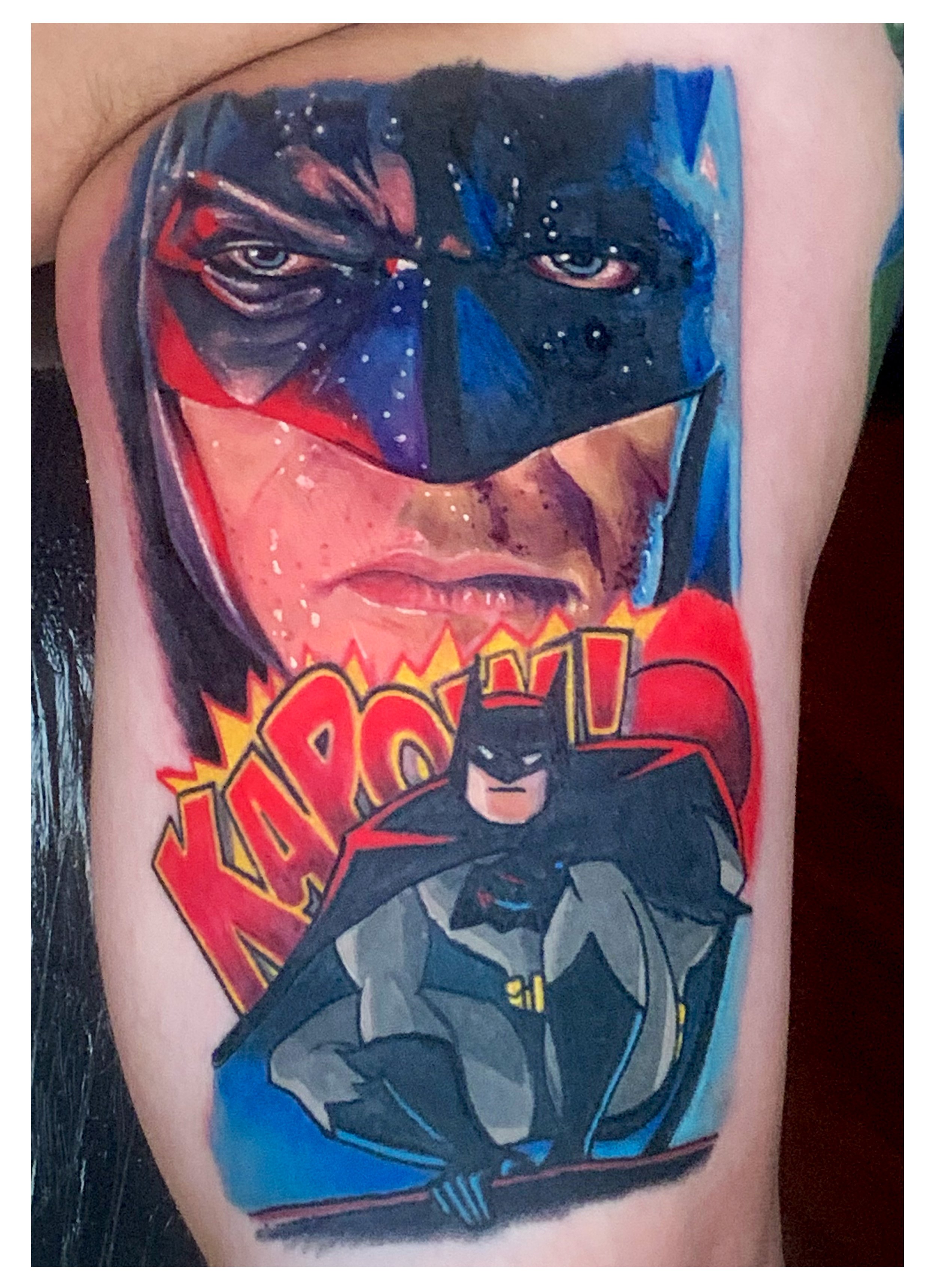 Batman Nightwing Tattoo by KluverDesigns on DeviantArt