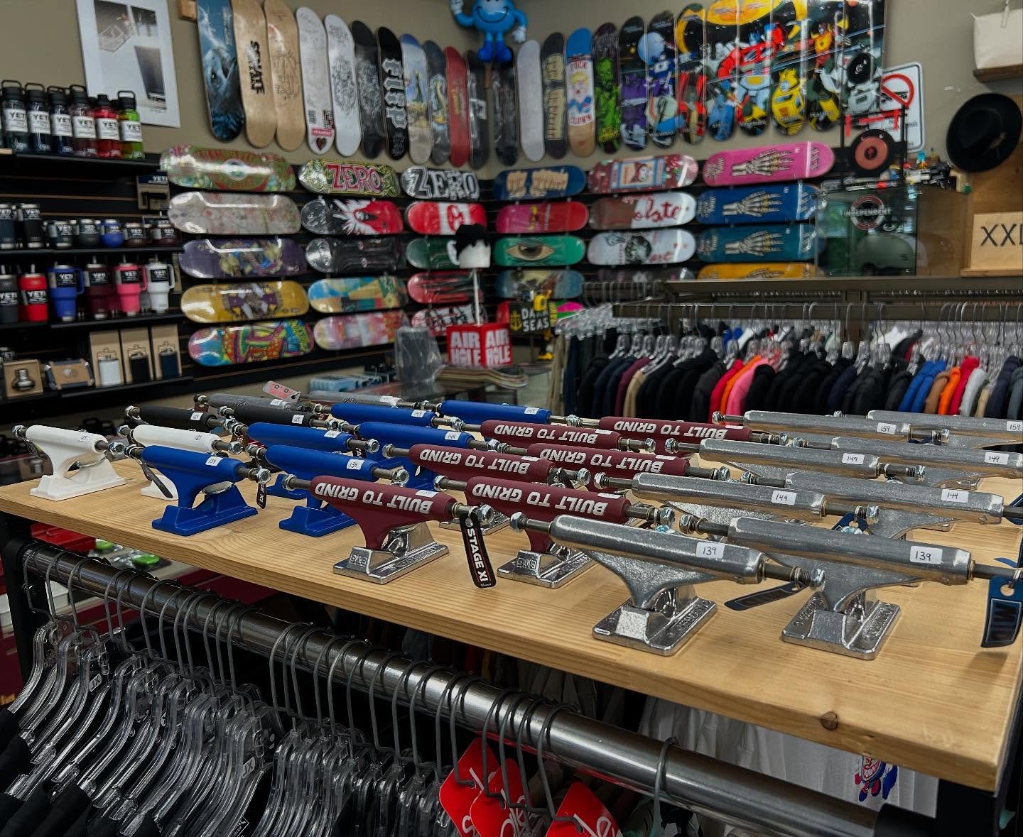 Full restock of Indy trucks! Mids, Stage 11&rsquo;s and forged hollows! $85