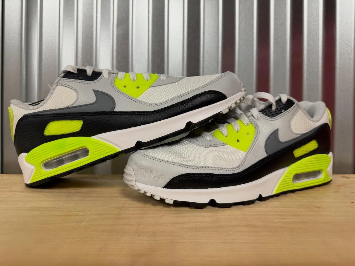 Air Max 90&rsquo;s with Gore-Tex. 
A match made in heaven. 
Sizing from 8-12 available.