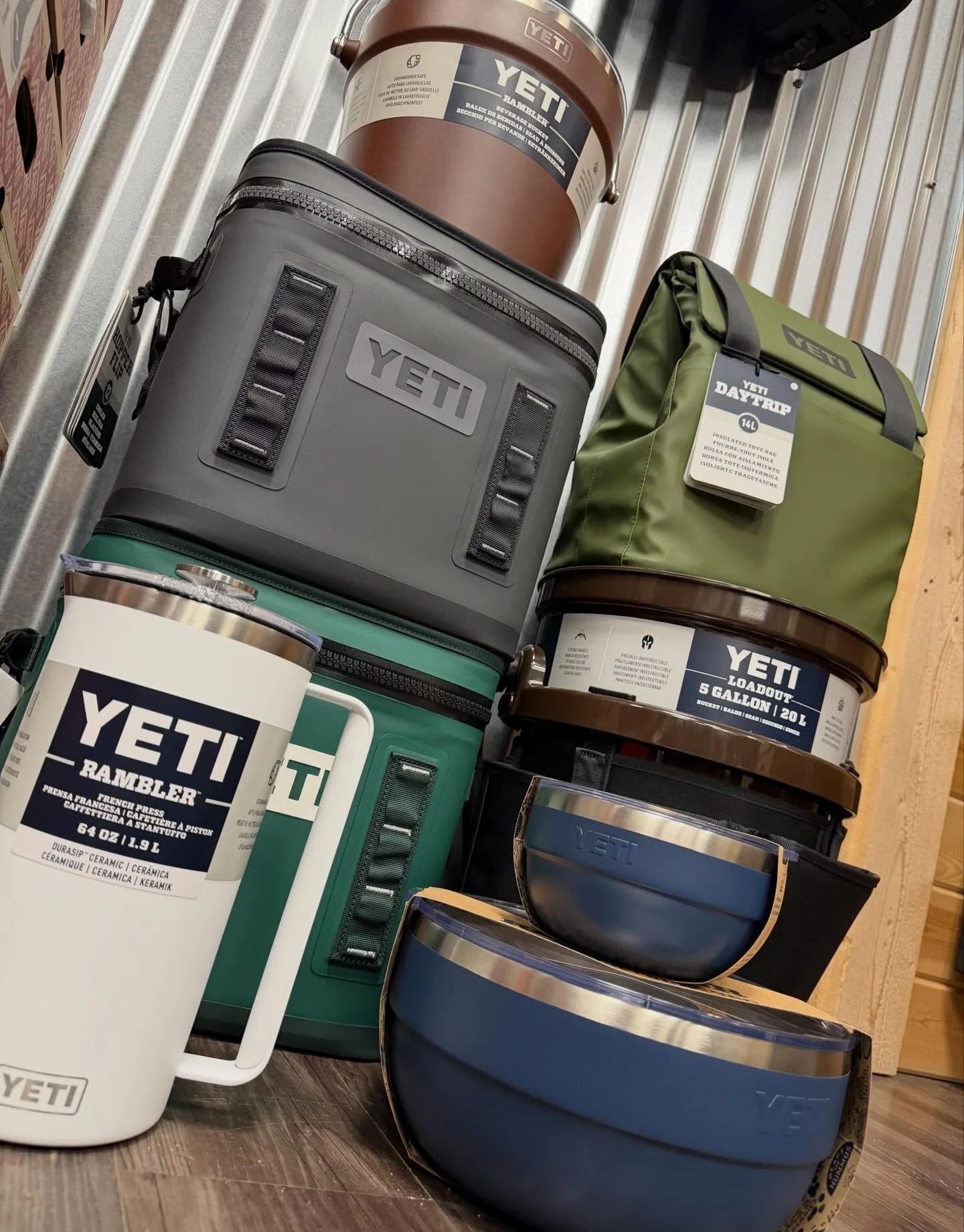 Stuck on gift ideas? 
Come take a peek at our Yeti selection. 
You&rsquo;ll always find something from them!
