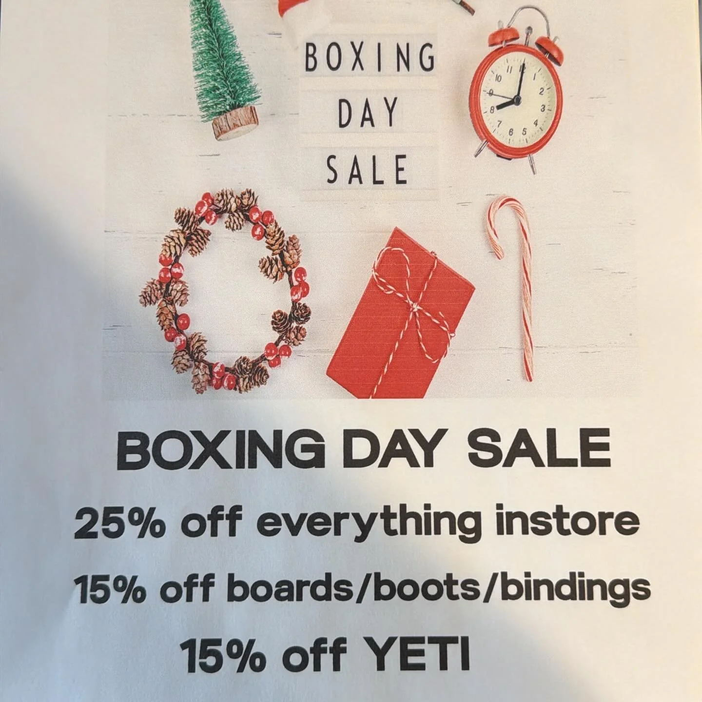 Boxing Day starts NOW