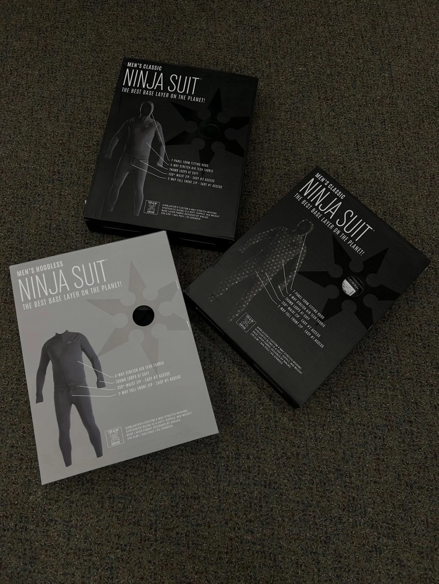 The only base layer you&rsquo;ll ever need! Air blaster Ninja suit and now on sale, only XL and XXL left!
Reg $170
Now $99.95