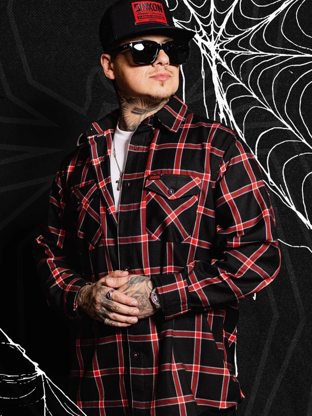 The Dixxon Widow Flannel features an allover black, red, and white plaid pattern that offers a clean and classic design. Constructed to be breathable for the performance you demand, yet durable for the rugged lifestyle you live.
$89.95