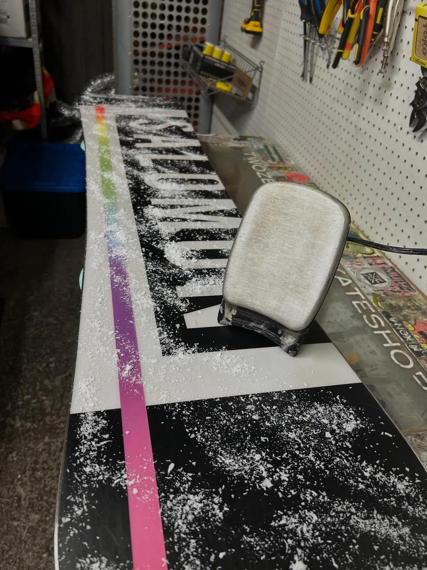 If you are done riding for the year, bring your board down to the shop for a summer wax! We will seal it up for you so it doesn&rsquo;t dry out over the summer, then bring it back at the start of the season next year and we will scrap it and get it r