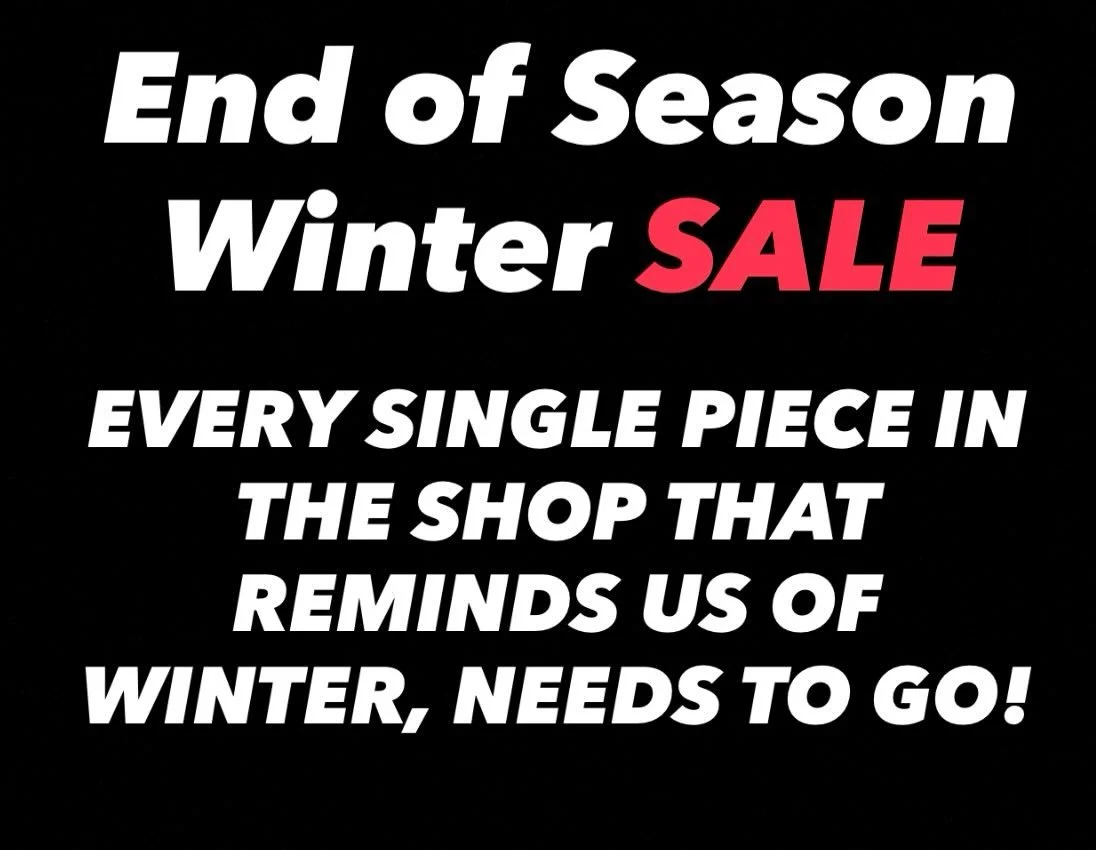 Just like the remainder of this snow, it all needs to GO.