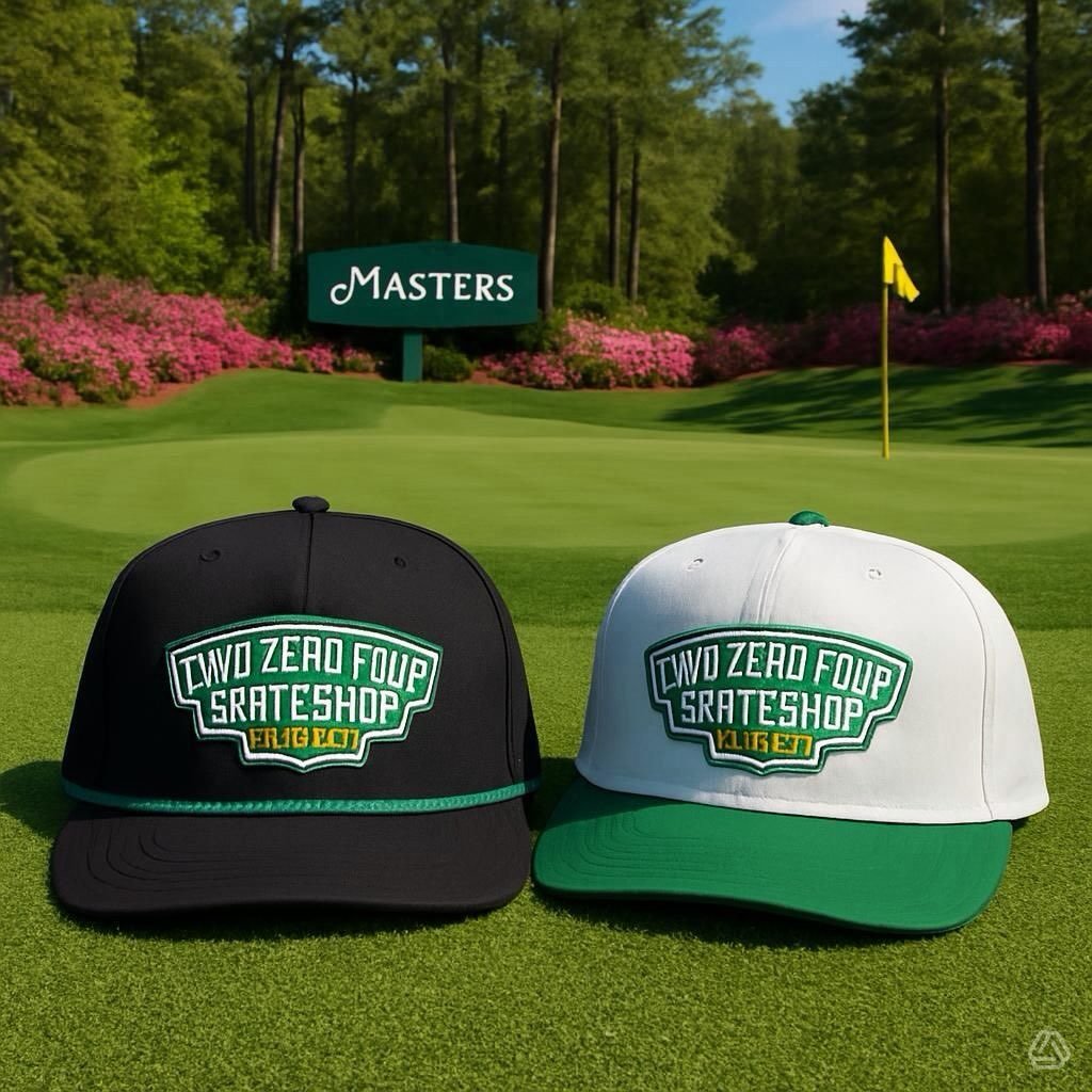 With Masters starting tomorrow, we decided to drop a limited edition shop hat! Only 12 of each of these, DO NOT SLEEP ON THESE ONES