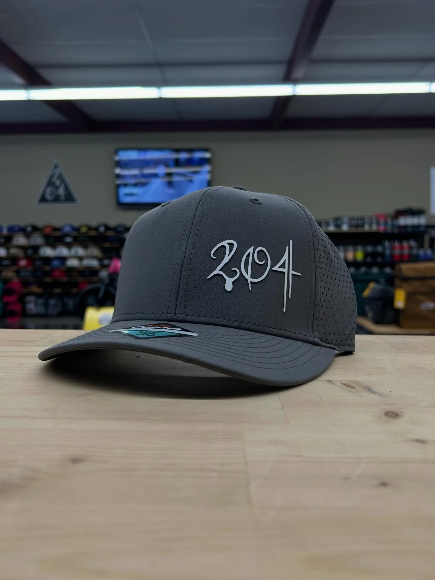 The weather might not agree but spring shop hats are here! Now we just need the snow to get outta here!