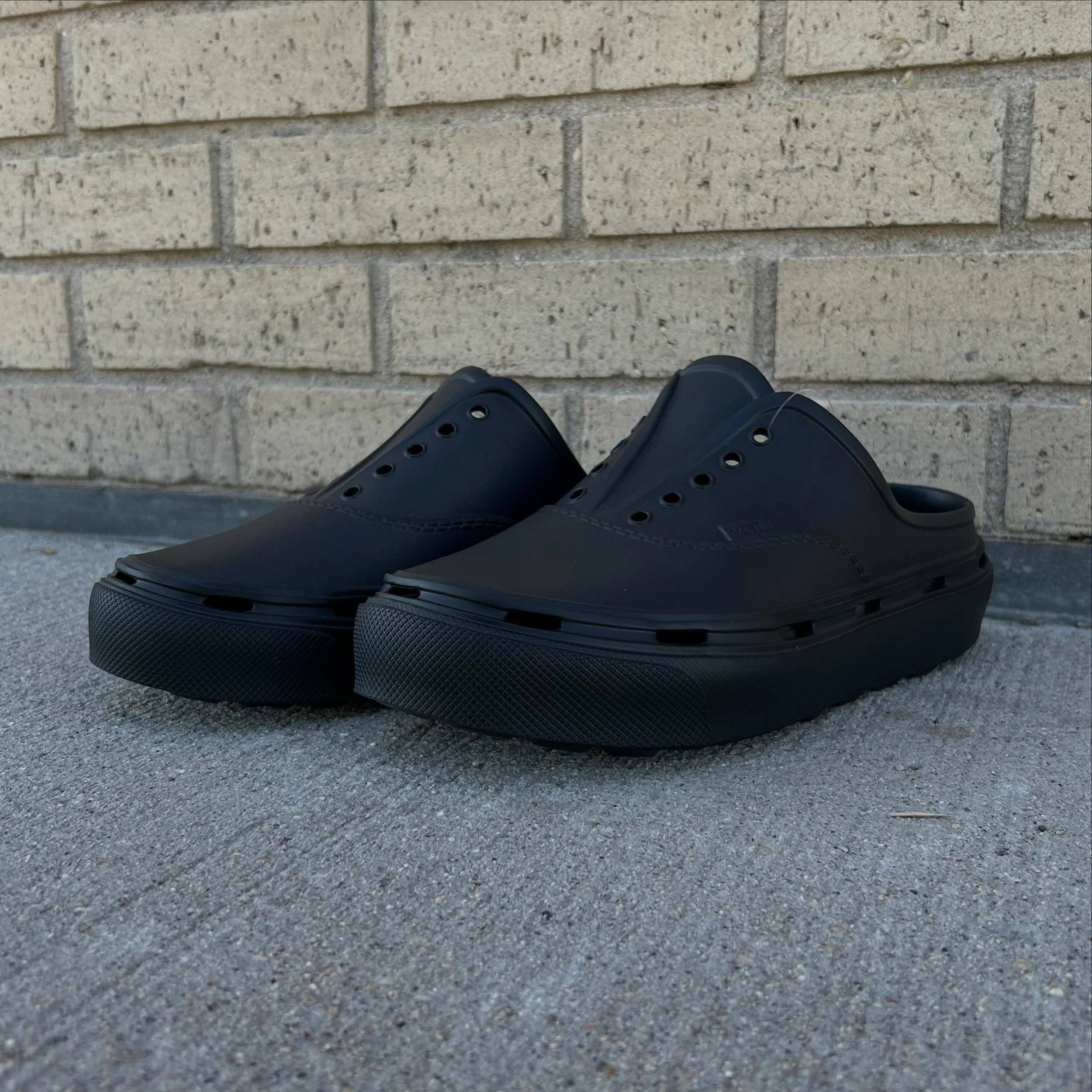 Toss the Crocs! Your new Favourite summer foam shoe is here! Vans Authentic Foam Mule $65