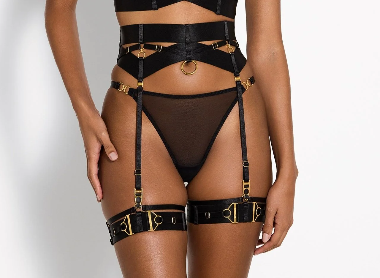 Retta Garters Black