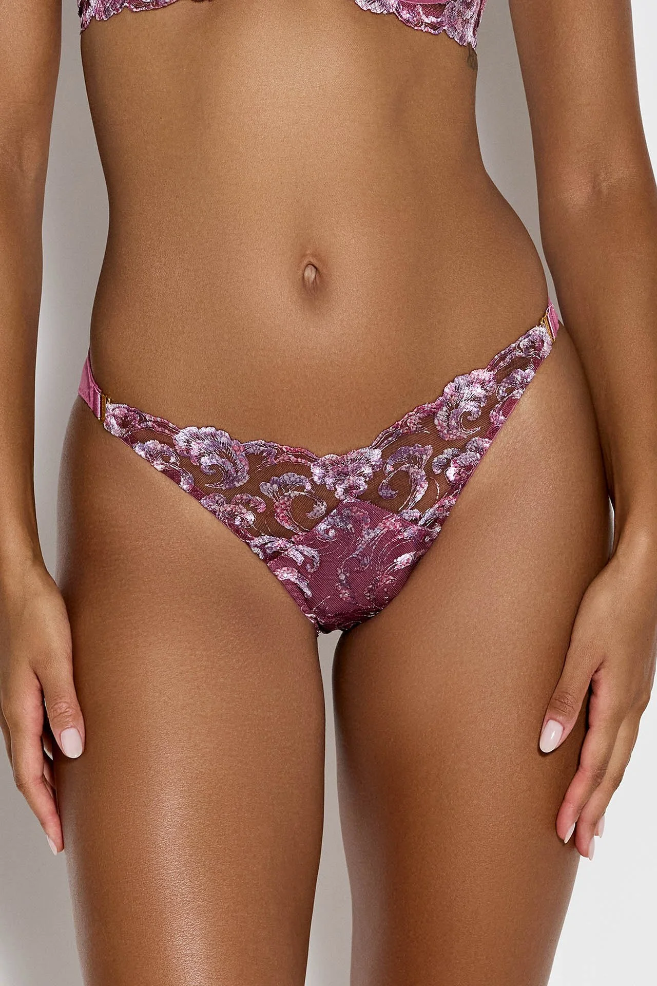 Bordelle Siren Brief Rasberry Crop