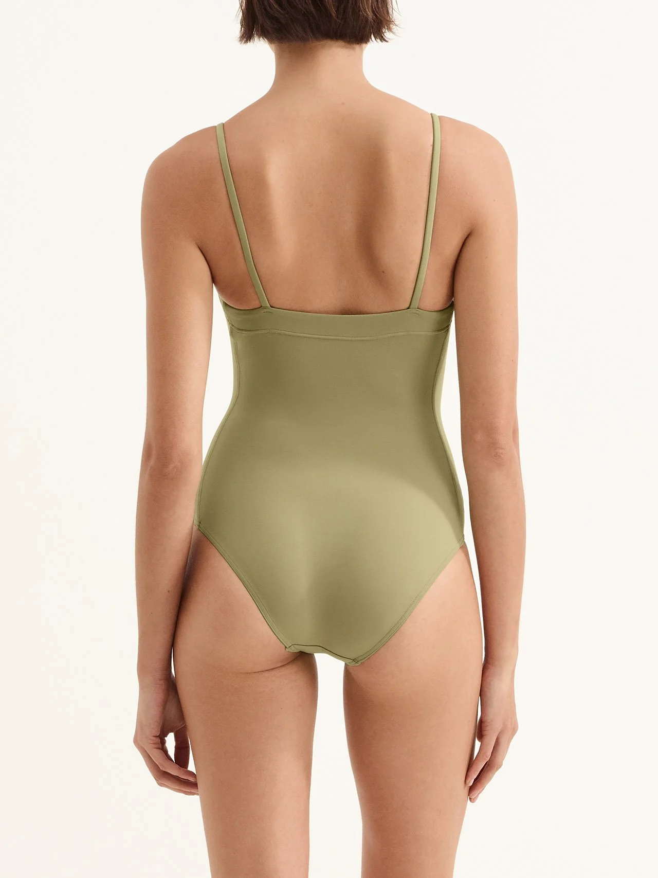 Eres Aquarelle 1 Piece Swimsuit Alligator Back Crop