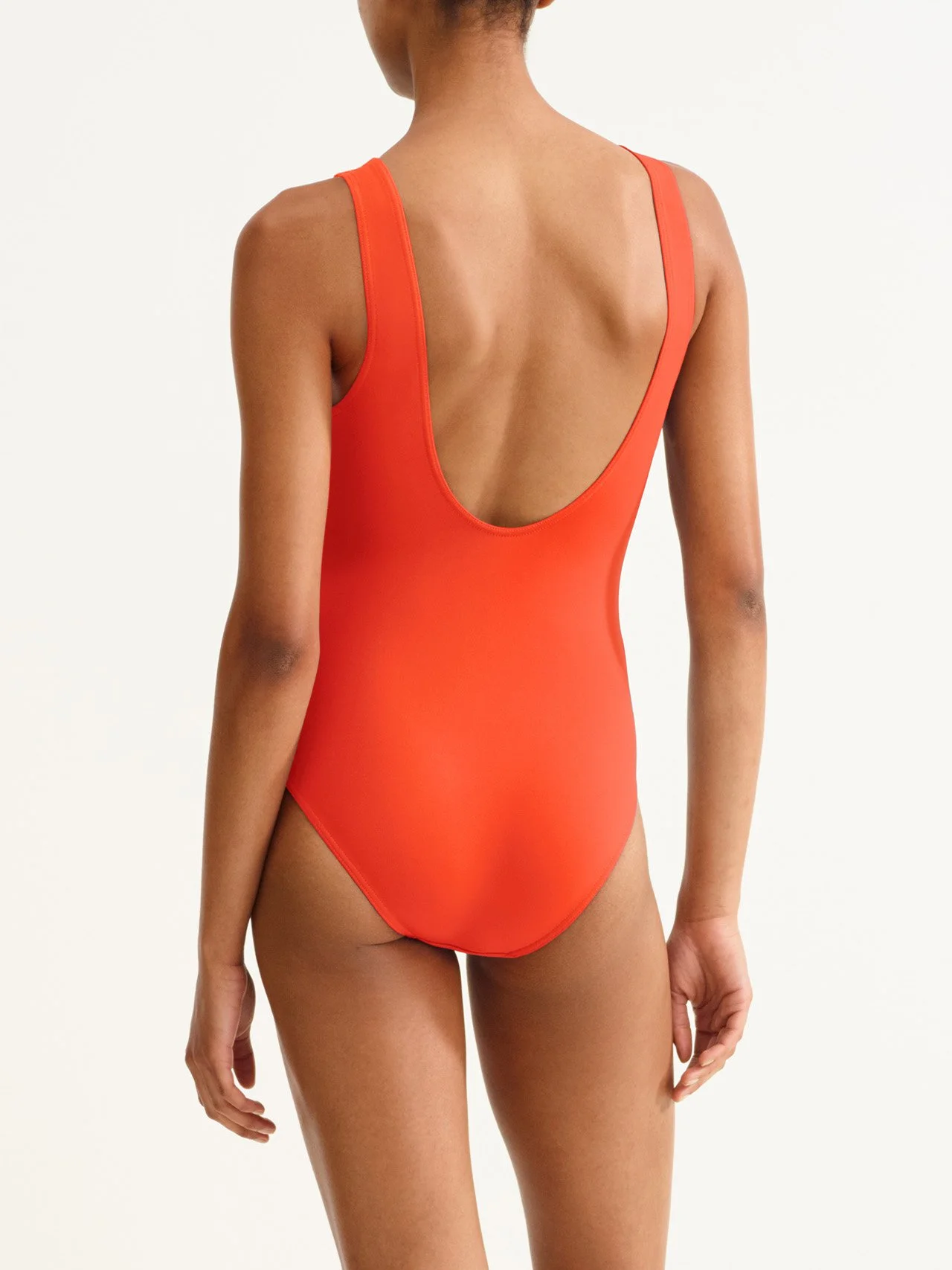 Eres Icone Tank One-Piece Rooibos Back Crop