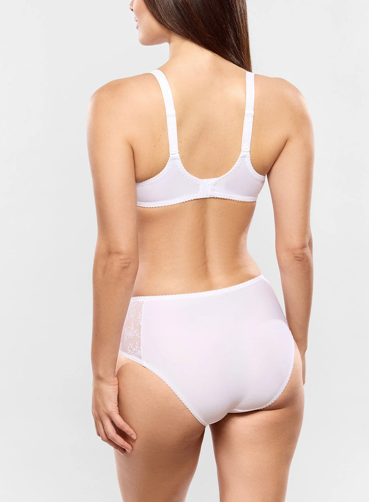 Empreinte Charlotte Full Cup Bra Blanc Back