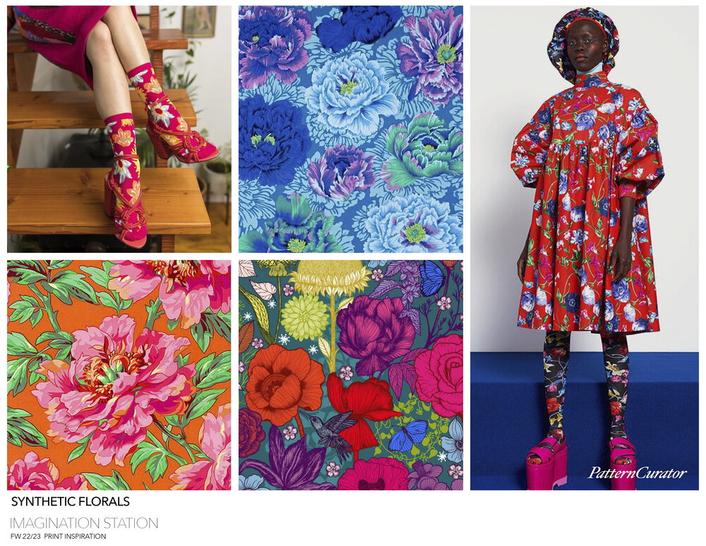Pattern Curator Trend Service SYNTHETIC FLORALS