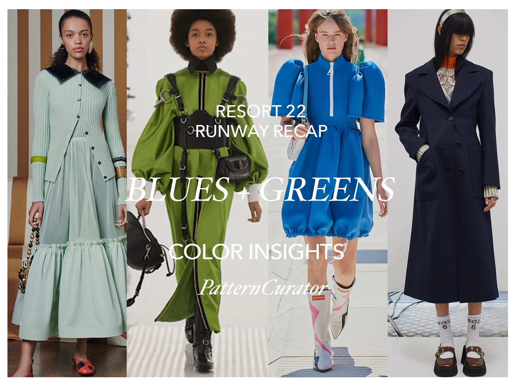 BLUES + GREENS