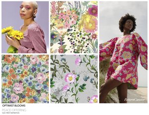 Pattern Curator Trend Service OPTIMIST BLOOMS