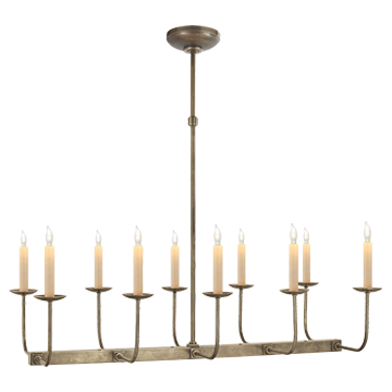 Linear Branched Chandelier