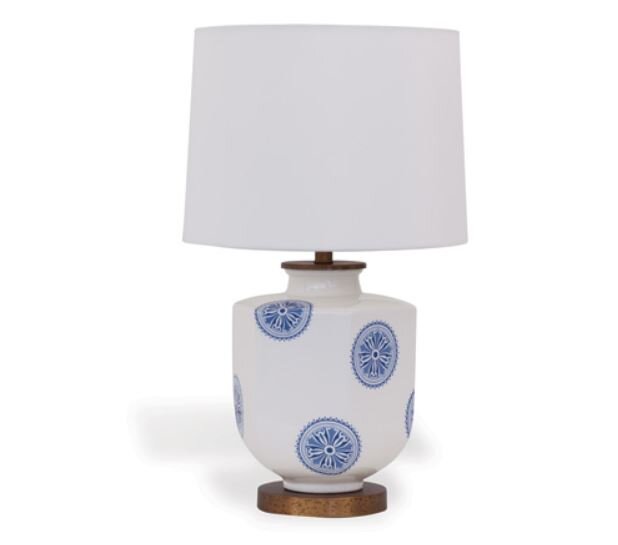 Temba Blue Accent Lamp
