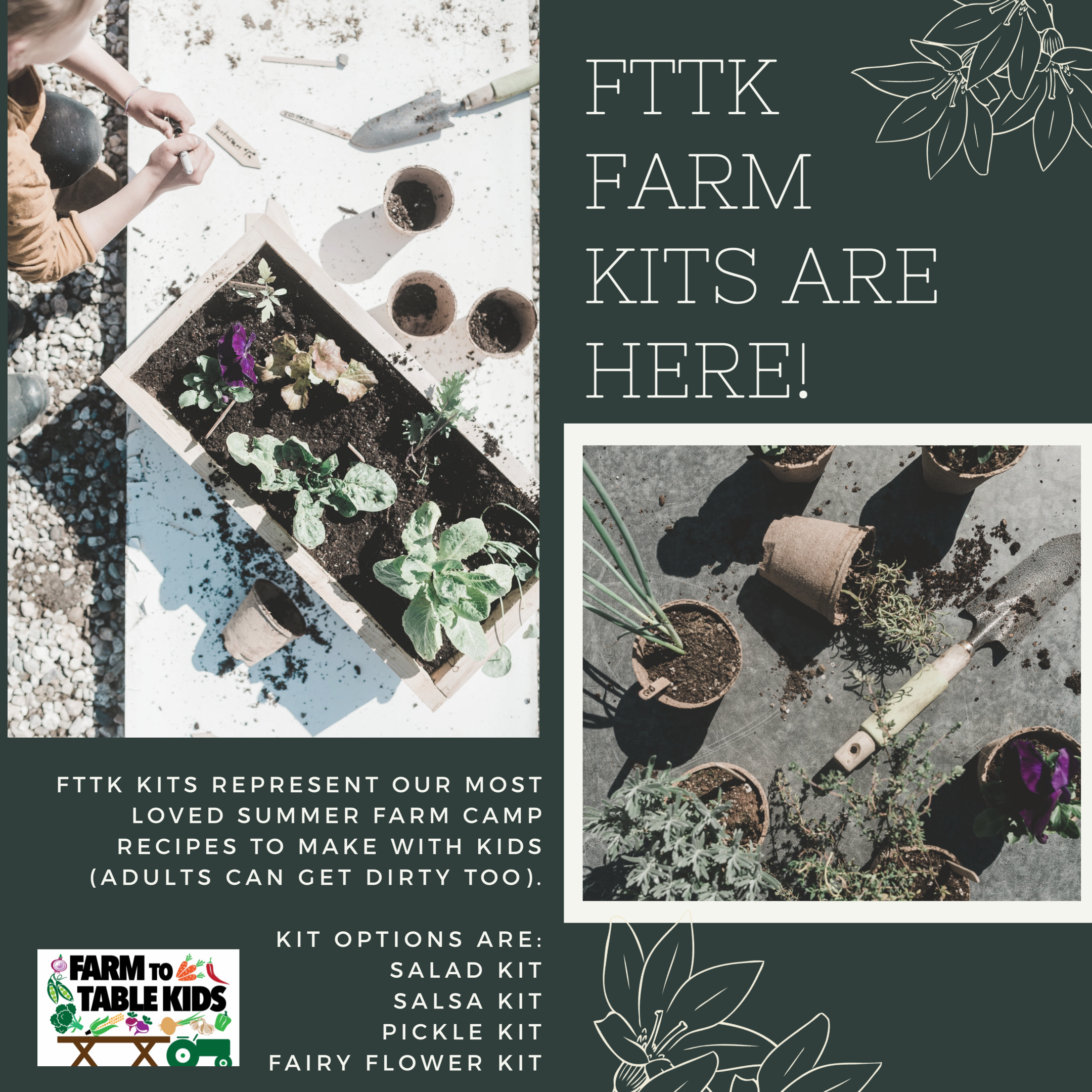 FTTK Recipe Farm Kits are now available!