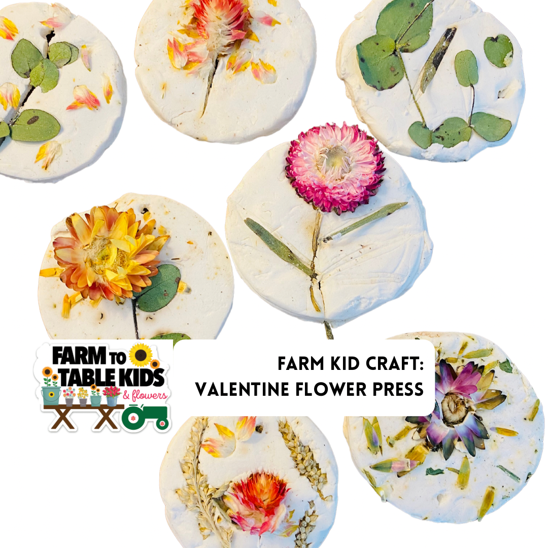 DIY VALENTINE CRAFT: Flower Press Ornaments