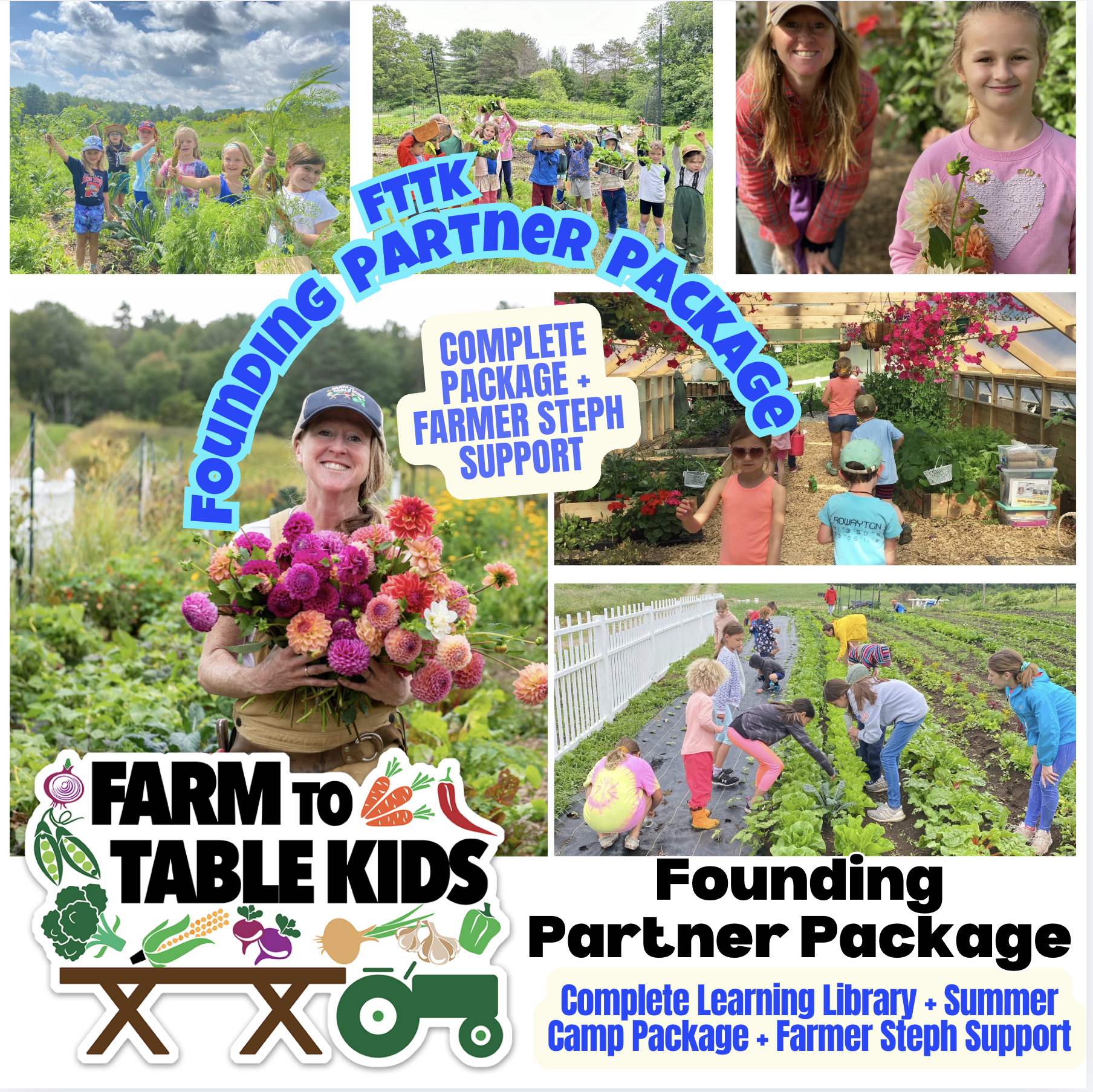 Farm to Table Kids® Founding Partner Program