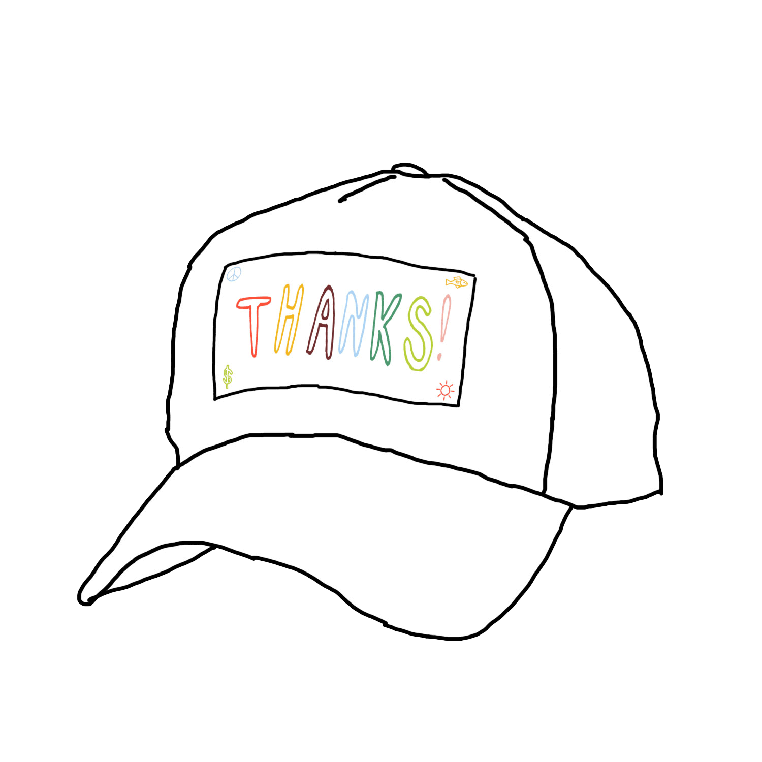 Thanks! Trucker Hat