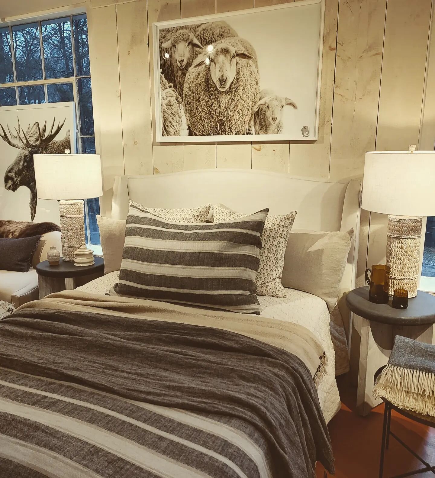 More new luxury bedding has arrived.  Refresh your bedroom!  @libecobelgianlinen @tl.at.home @coyuchi @neemliving #openeveryday #36years #newprestonct #explorewashington #washingtonbusinessassociation