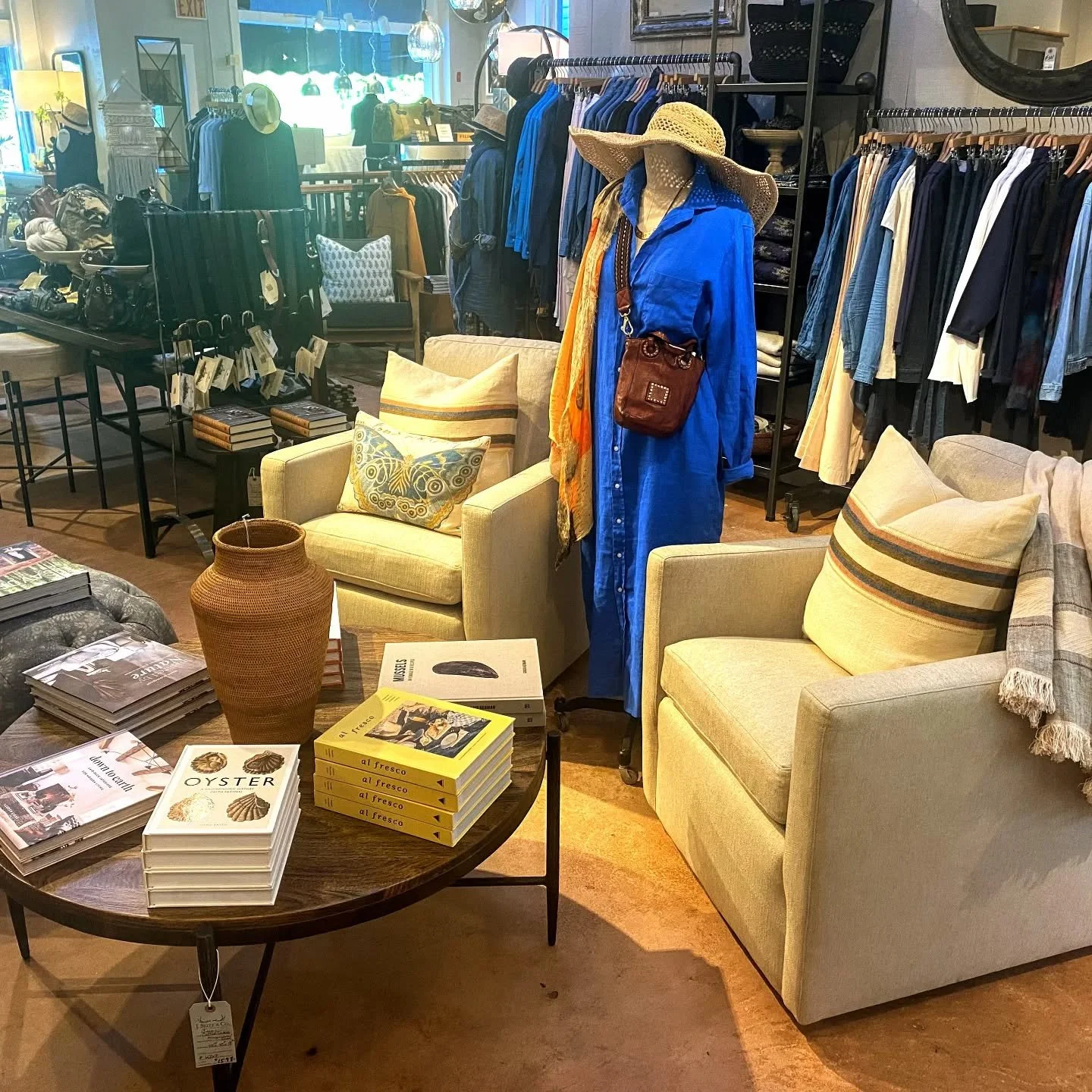 Who is that girl in blue!  #upholstery #apparel #giftsforher #giftsforall #openeveryday #shoplocal #newprestonct #washingtonbusinessassociation