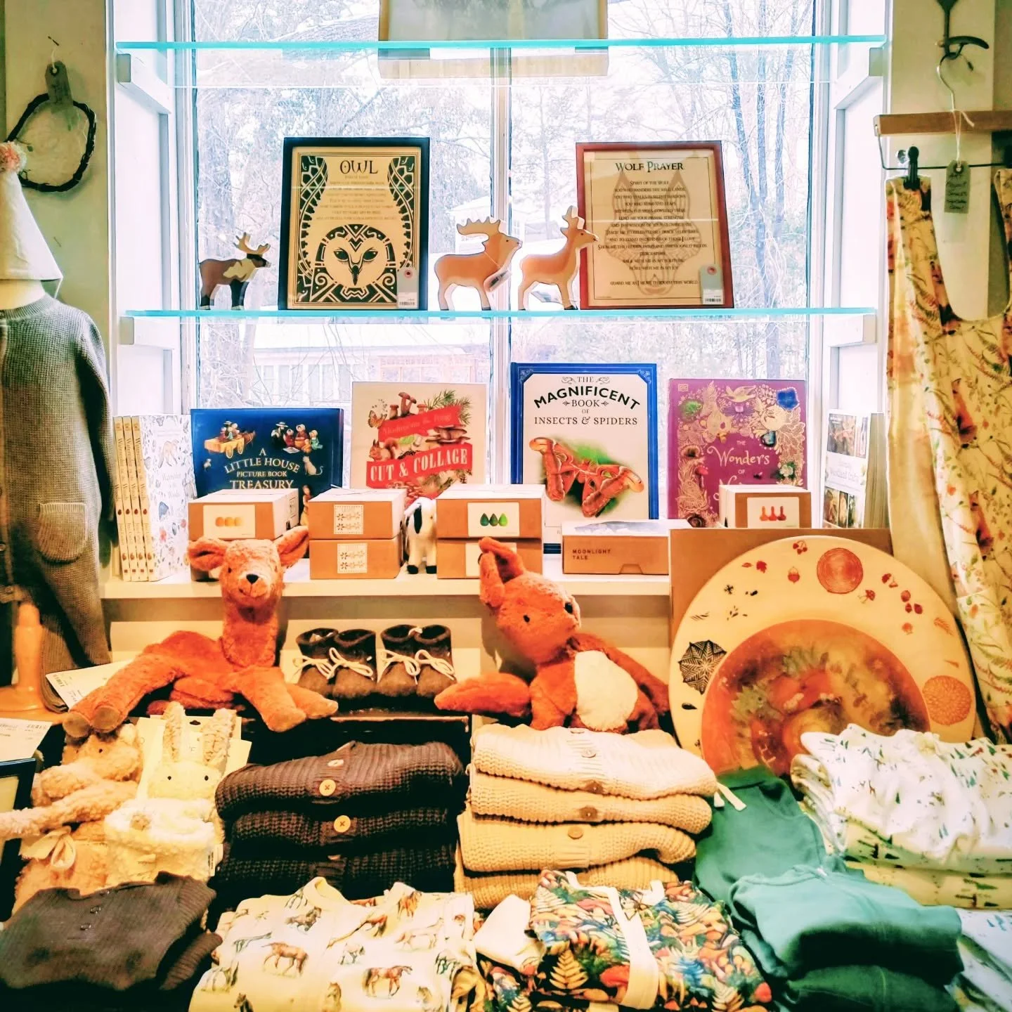 Organic, original gifts for babies and kids!  Exclusive lines that are artisan made and safe for wearing and play. #giftsforall #wrapping #giftcertificate #shipping #openevery