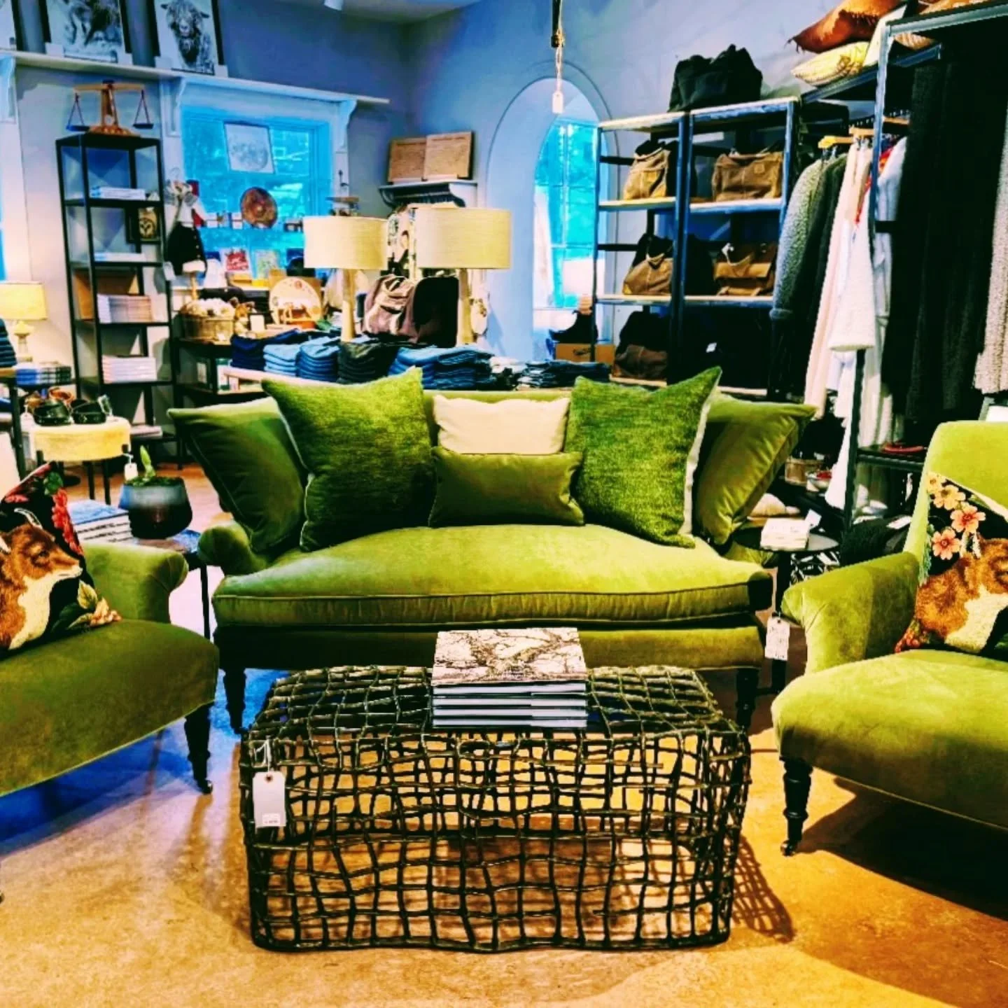 New furniture delivery @myciscohome @leeindustries @libeco_home @shopcampo it's spring time inside the shop!  #openeveryday #immediatedelivery #39years #villagepeople  #newprestonct