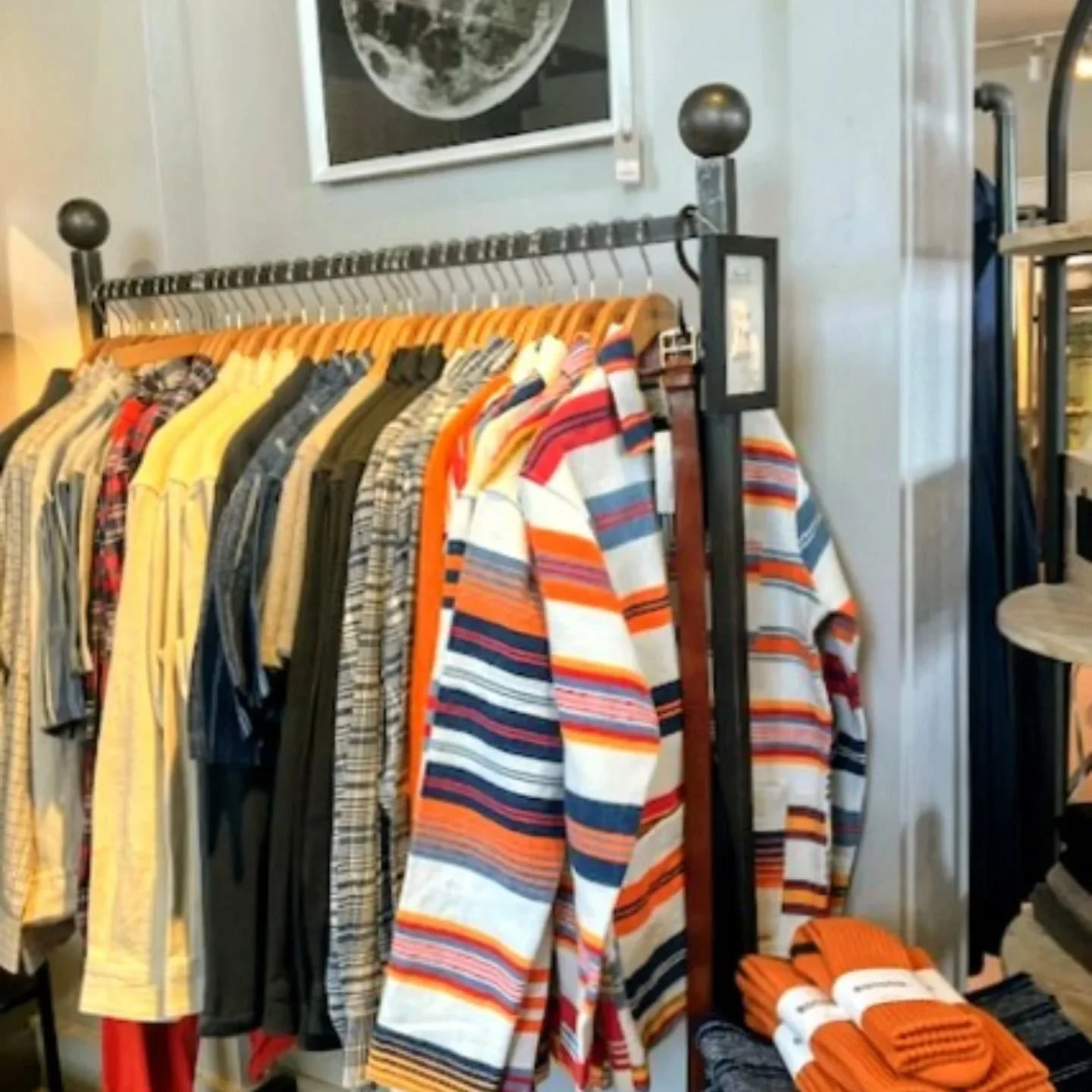 Fabulous new spring collection from @originalmadrastradingco.  Fun jackets, madras shirts and more.  Our Mens Corner is all about spring fever! 
#mensstyle #sartorial #color #clubready #openeveryday