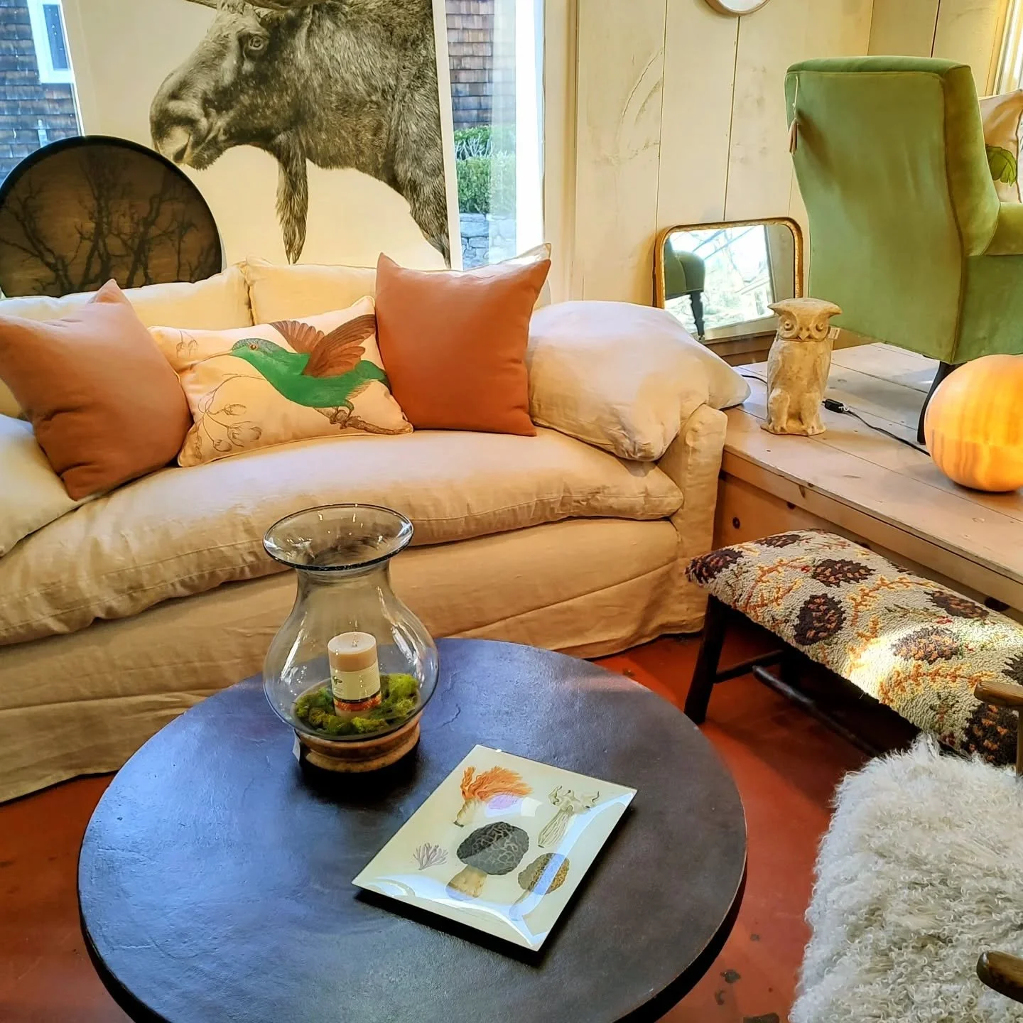 New Donato 78" down sofa is back in stock. The ultimate in comfort and sink in goodness.  @myciscohome makes all their beautiful heirloom sofas in North Carolina and they are sustainable and non toxic.  Before you buy a sofa and bring it into yo