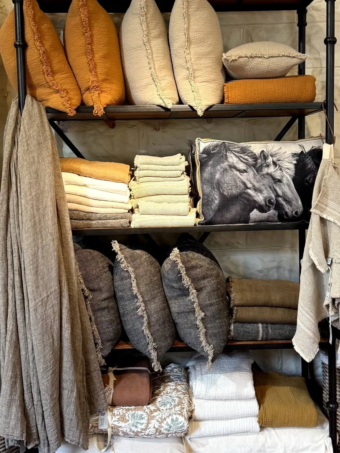 Do you know we stock everything you need to make a beautiful bed?  Organic sheets, comforters, duvet covers, accent pillows, throws  @libecobelgianlinen  @lissoylinen.  We also have upholstered beds in the shop from @myciscohome and @leeindustries re