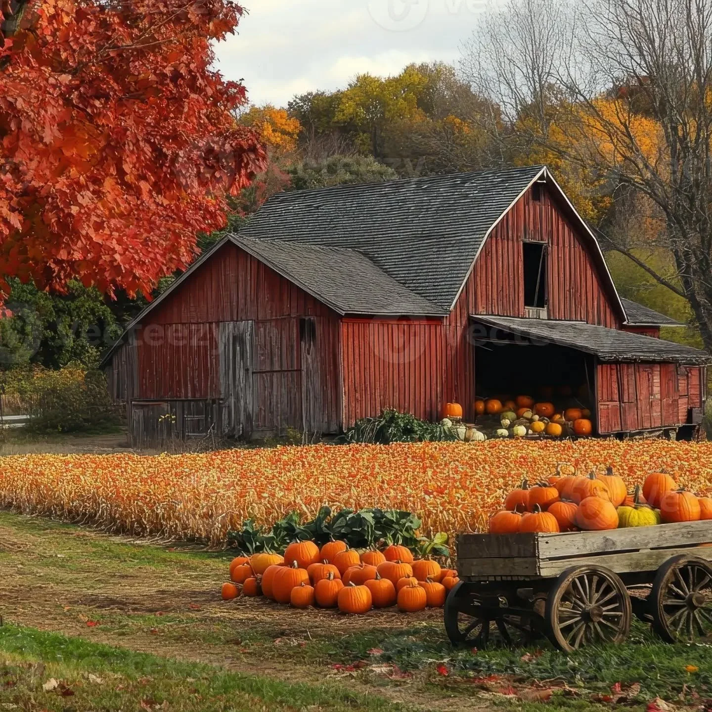 So many beautiful Fall Tableaus in our charming Village.  #happyhalloween #spookyseason #pumpkinpatch #fallcolors #newprestonct