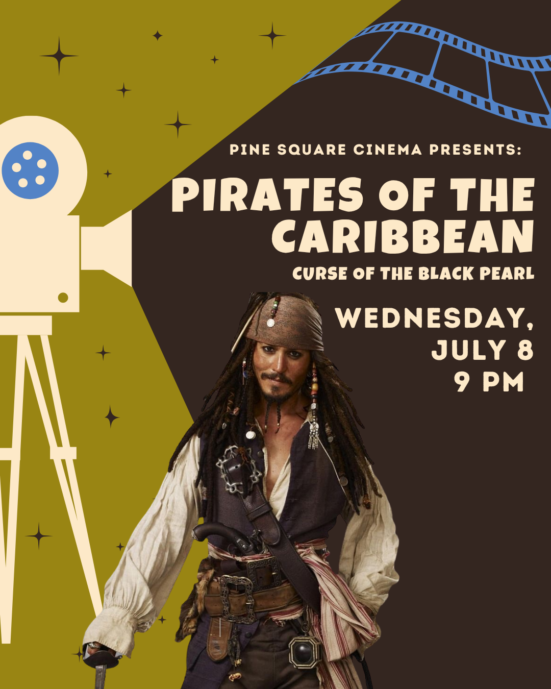 Pine Square Cinema: Pirates of the caribbean