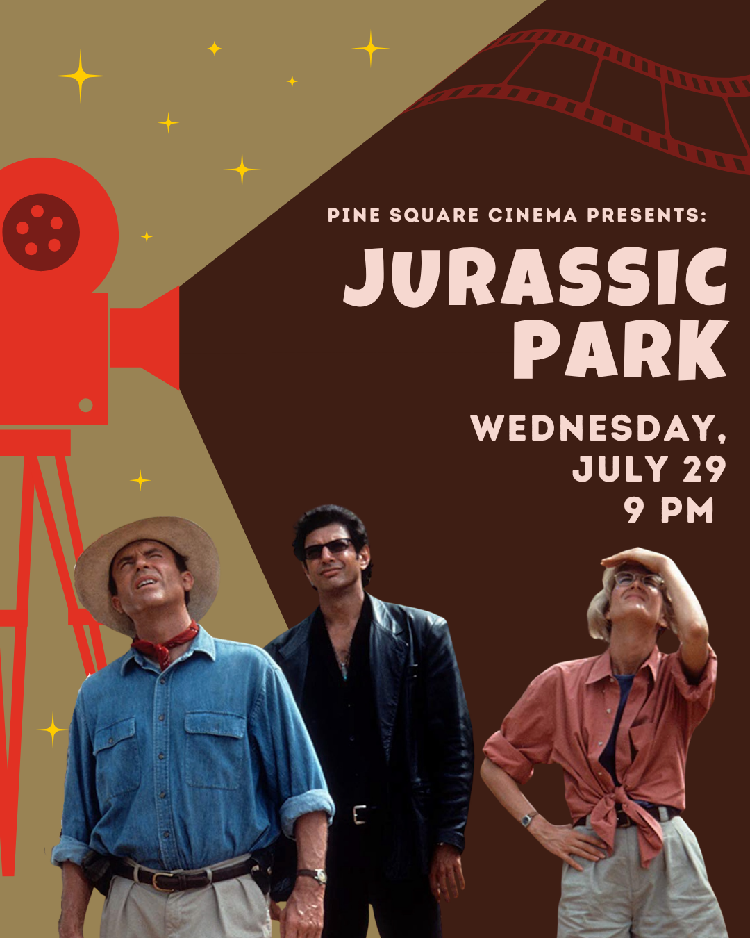 Pine Square Cinema: Jurassic Park
