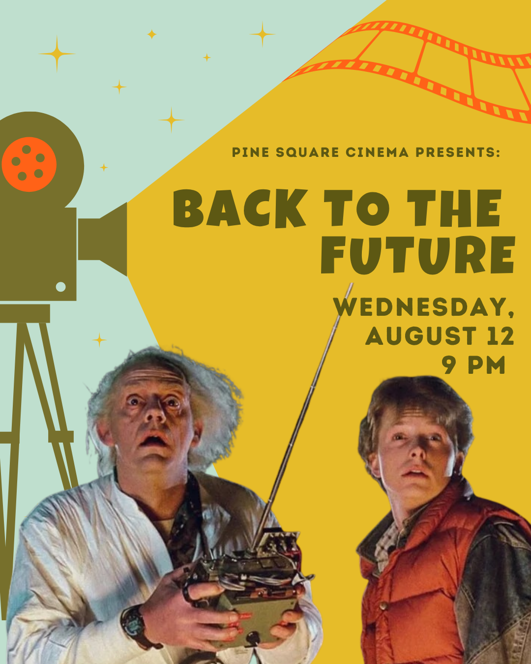 Pine Square Cinema: Back to the future