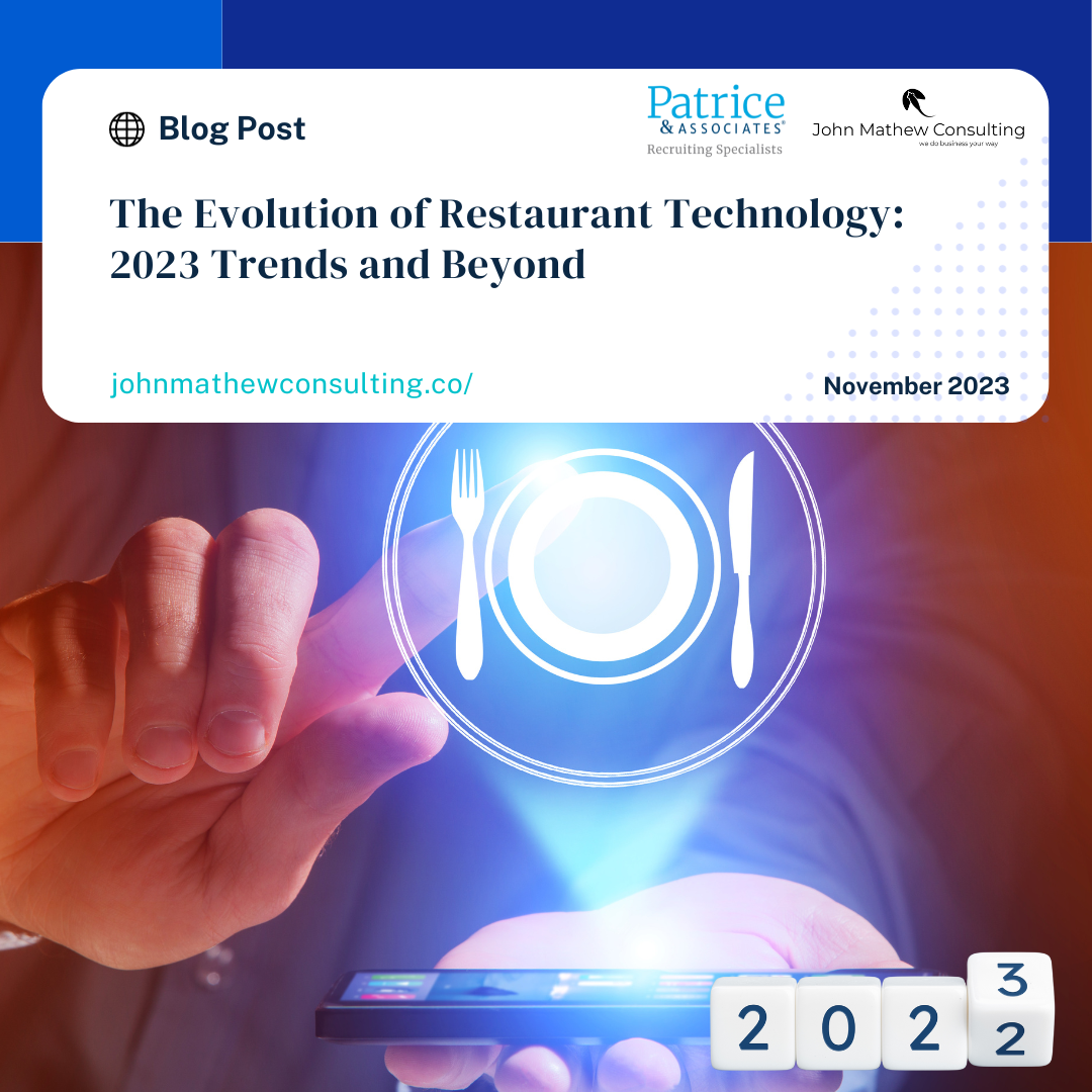 The Evolution of Restaurant Technology: 2023 Trends and Beyond