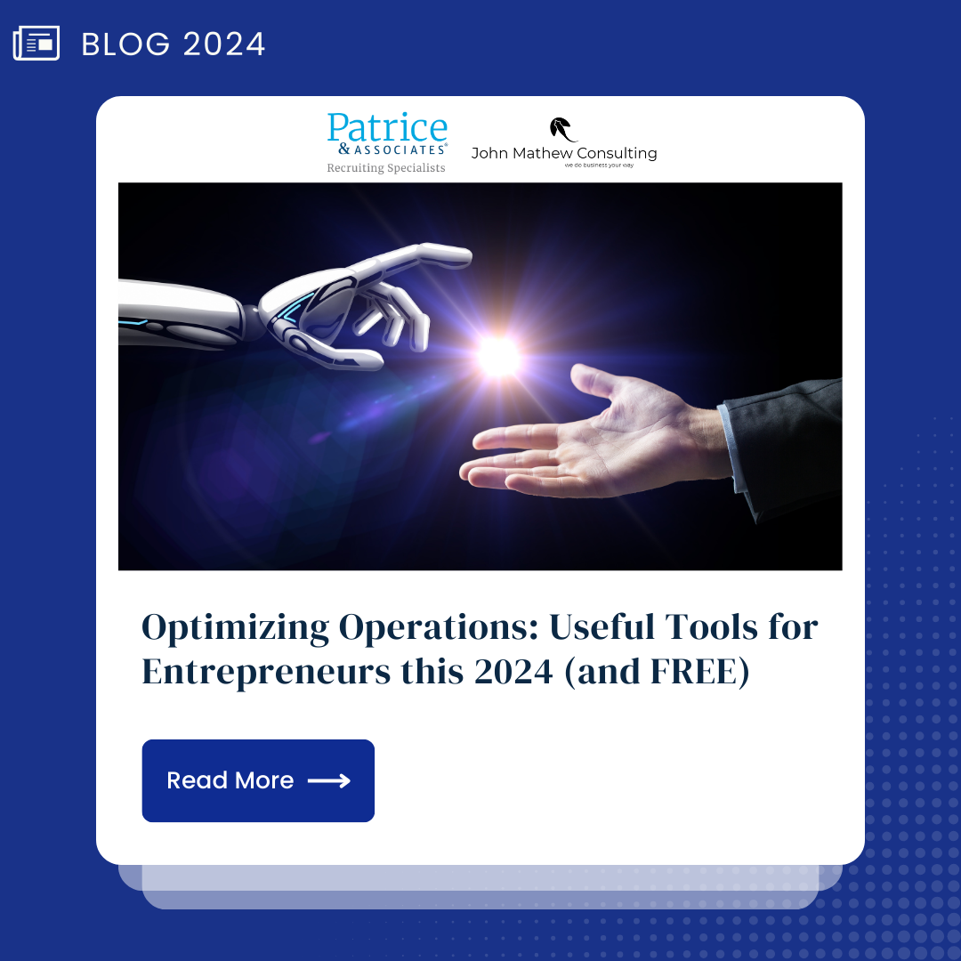 Optimizing Operations: Useful Tools for Entrepreneurs this 2024 (and FREE)