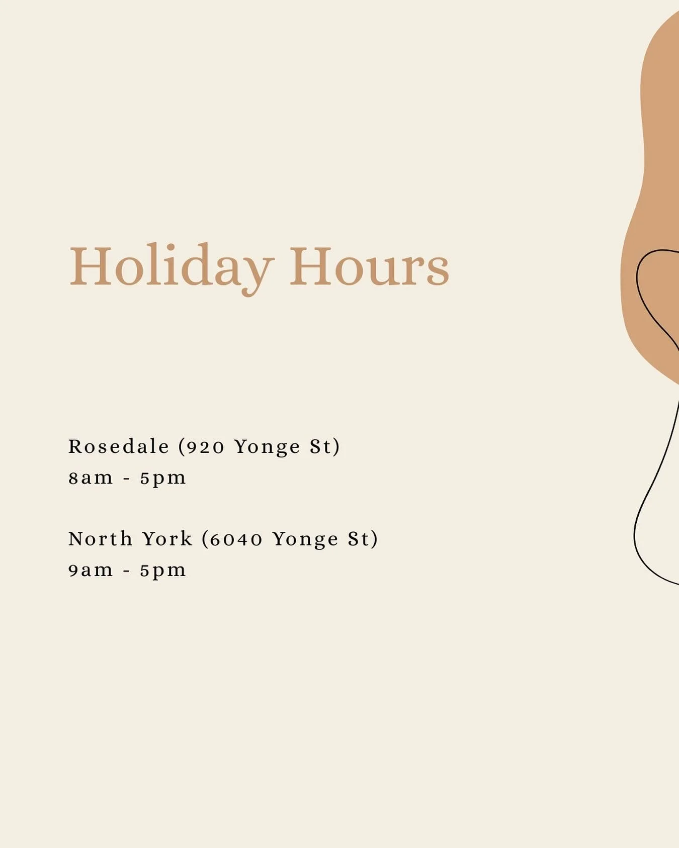 We&lsquo;re open on every holiday :)

Check out our holiday hours.

See you at Lunar ☾
