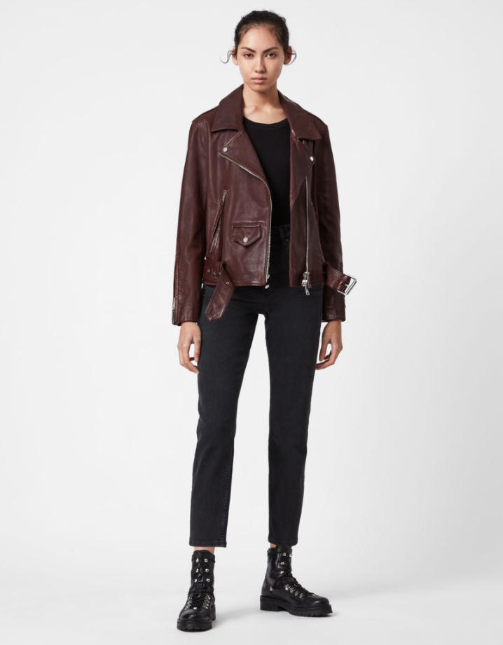 AllSaints ,  luna leather jacket