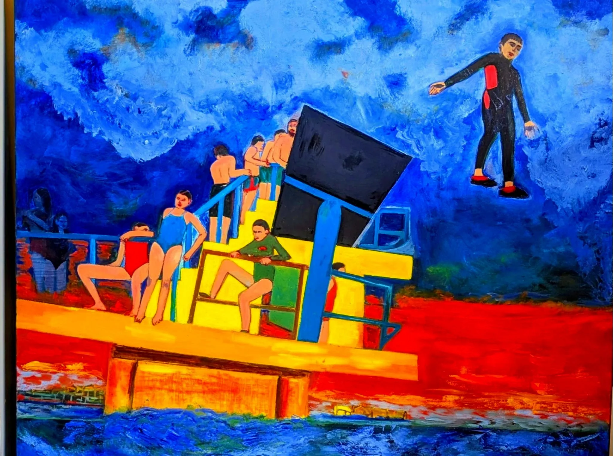 Cillian at Blackrock
120 x 100 cm
Oil on Canvas