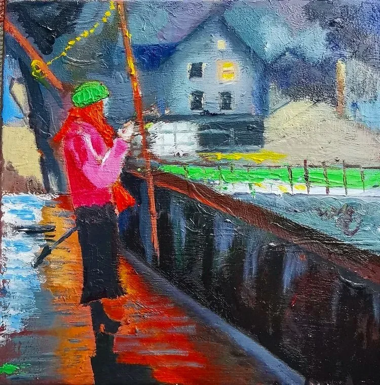 Foggy evening on O Brien's bridge
35 cm x 35 cm
Oil on canvas
€185.00